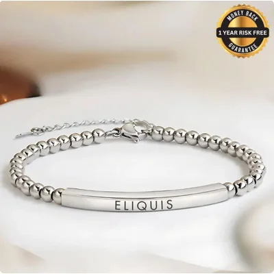 Women's Slim Eliquis Medical Alert Bracelet